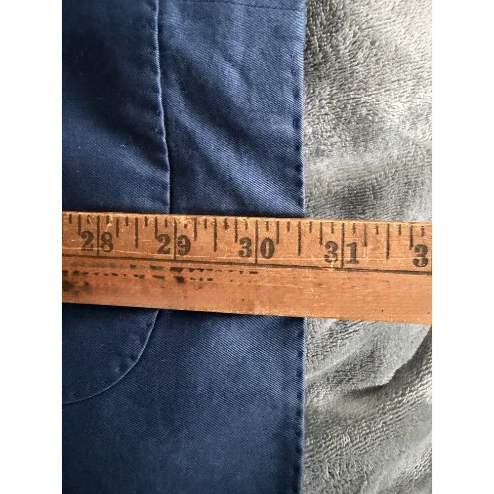 J Crew Ludlow Blazer 42R Navy Blue Larusmiani Italian Cotton 2 Button Sport Coat